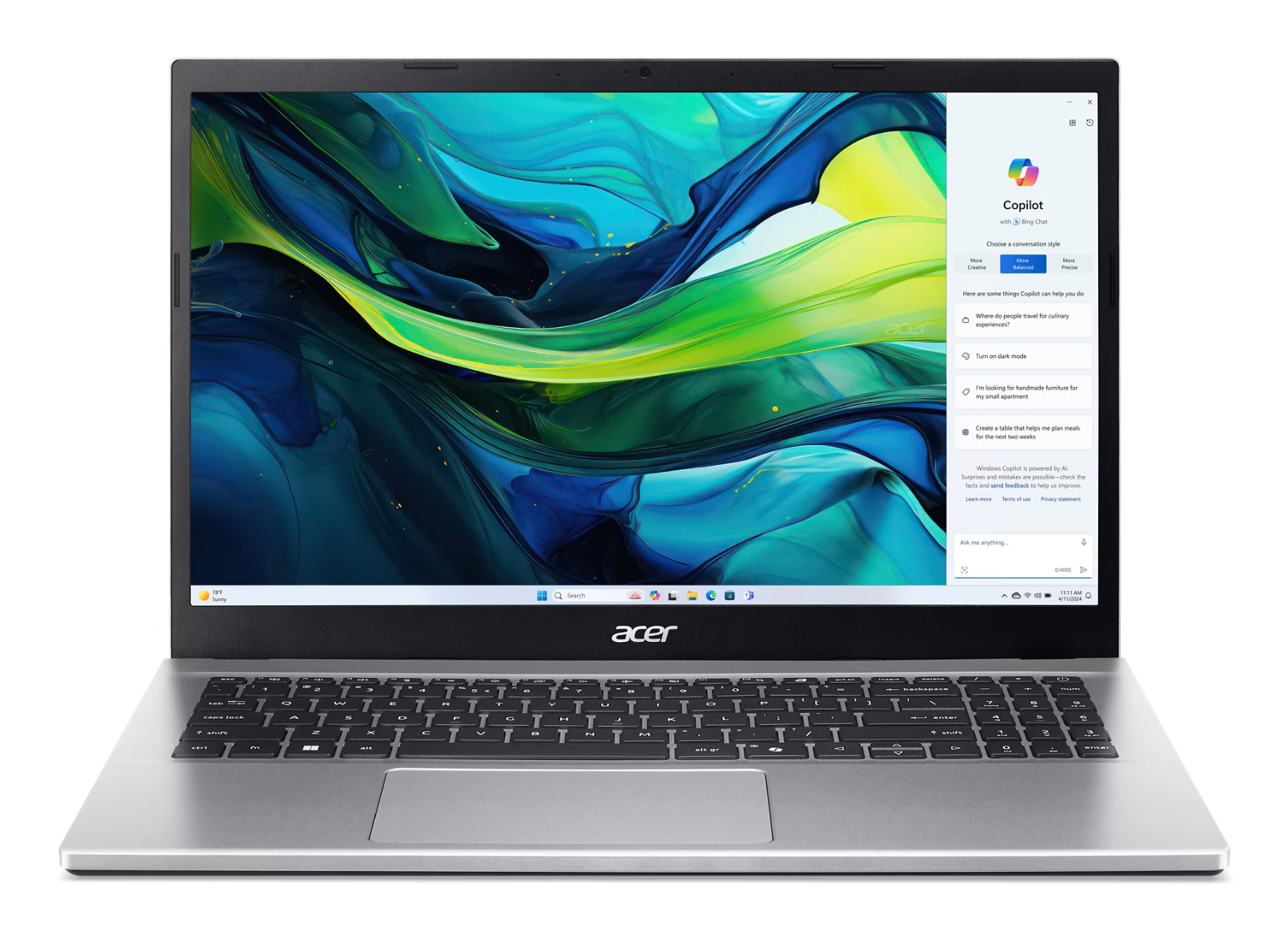 Acer Aspire Go 15 AG15-42P-R1JP AMD Ryzen™ 5 5625U Laptop – image 2