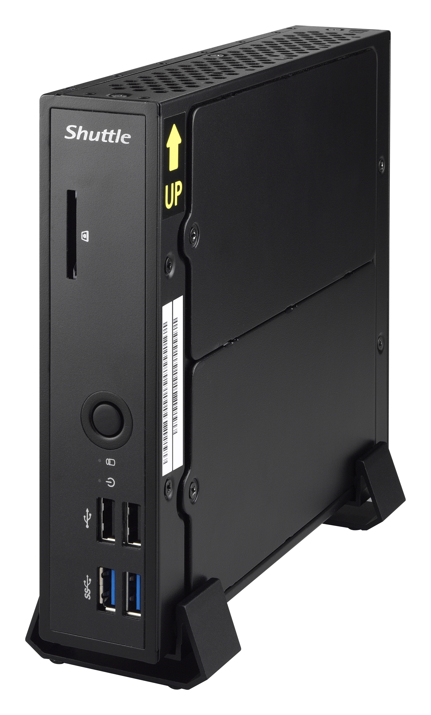 Shuttle DS407T PC/workstation barebone Nettop Black 1007U Intel® NM70 Express BGA 1023 – image 4
