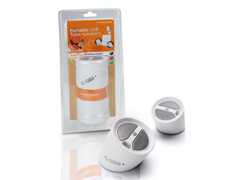 Conceptronic Portable USB Tube Speakers image 4