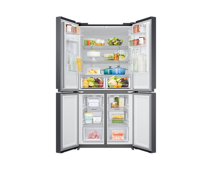Samsung RF48A401EB4/EO side-by-side refrigerator Freestanding – image 7