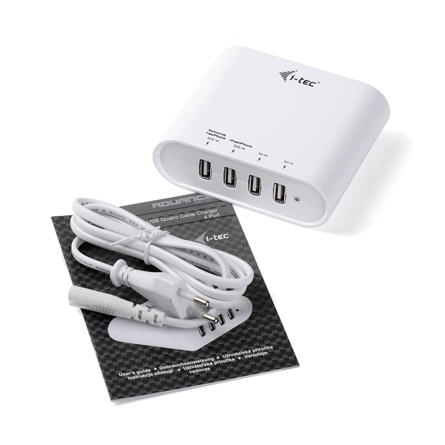 i-tec CHARGER4C mobile device charger Digital camera, GPS, Mobile phone, MP3, Smartphone, Tablet White AC Indoor – image 5