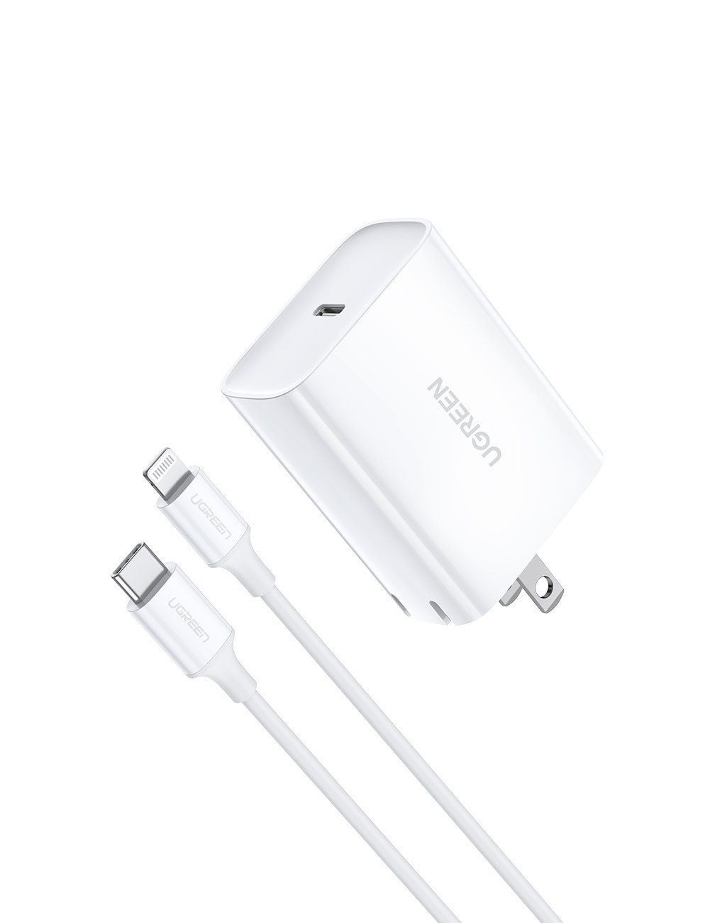 Ugreen 70293 mobile device charger Headset, Smartphone White AC Fast charging Indoor – image 1