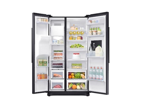 Samsung RS50N3913BC side-by-side refrigerator Freestanding – image 5