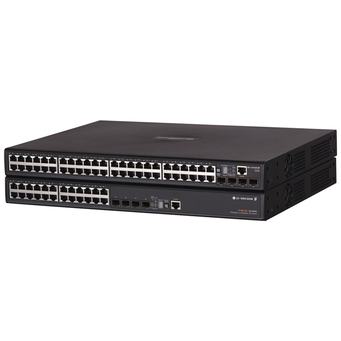 LG ES-4550G network switch Managed L3 Black – image 1