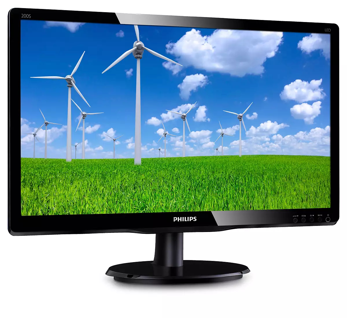 Philips S Line 200S5QSB/93 computer monitor – image 2