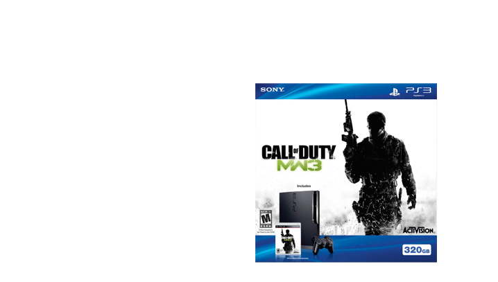 Sony Interactive Entertainment PS3 320GB Modern Warfare 3 Bundle – image 3