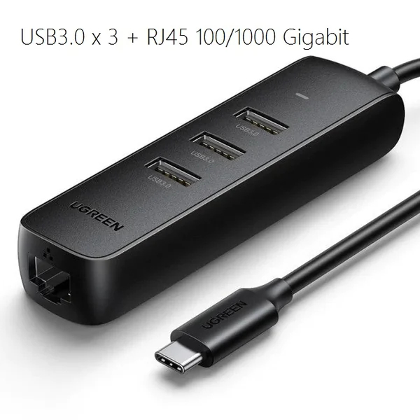 Ugreen 50627 laptop dock/port replicator Wired USB 3.2 Gen 1 (3.1 Gen 1) Type-B Black – image 2