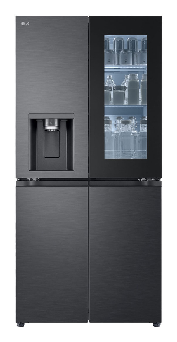 LG GF-V500MBLC side-by-side refrigerator Freestanding – image 2