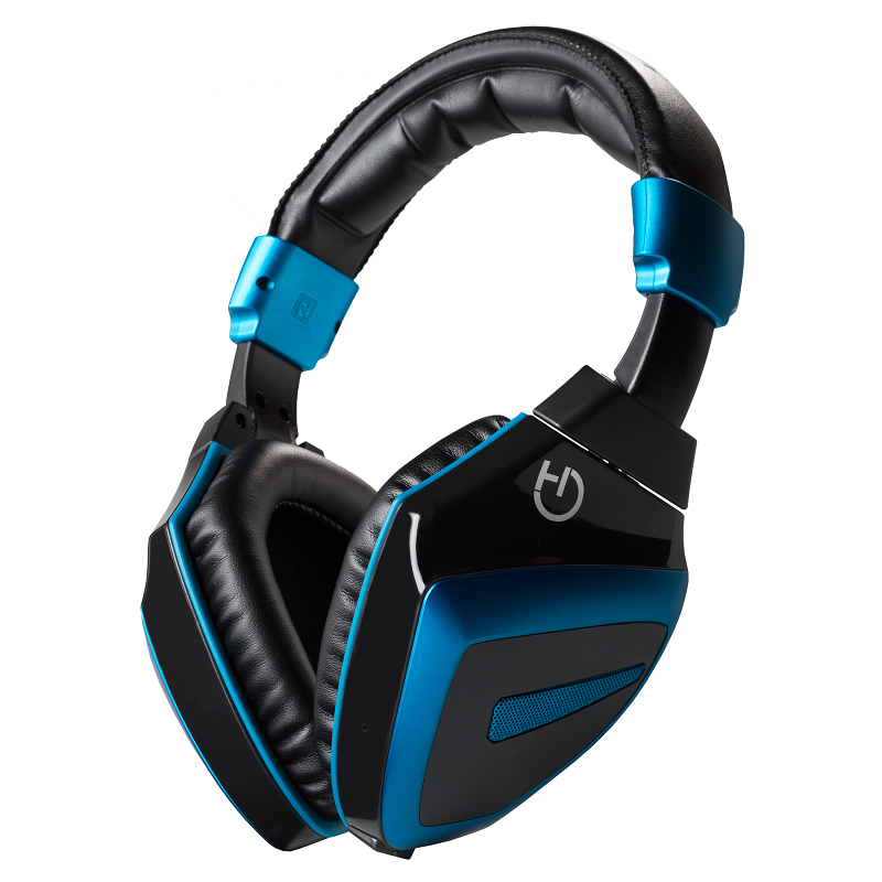 Hiditec HDT1 Headset Wired Head-band Gaming Black, Blue