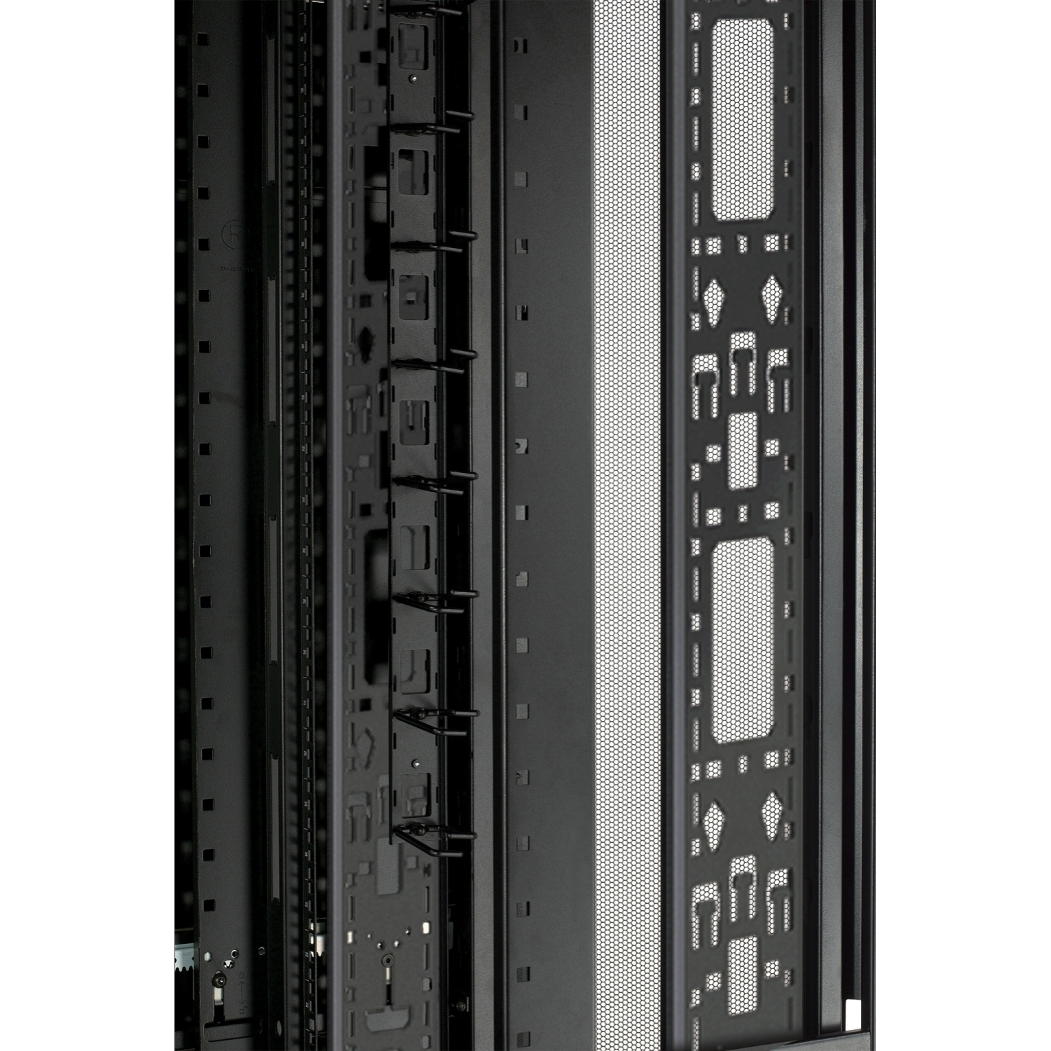 APC NetShelter SX, Server Rack Enclosure, 42U, Black, 1991.4H x 750W x 1070D mm. Type: Freestanding rack, Rack capacity: 4