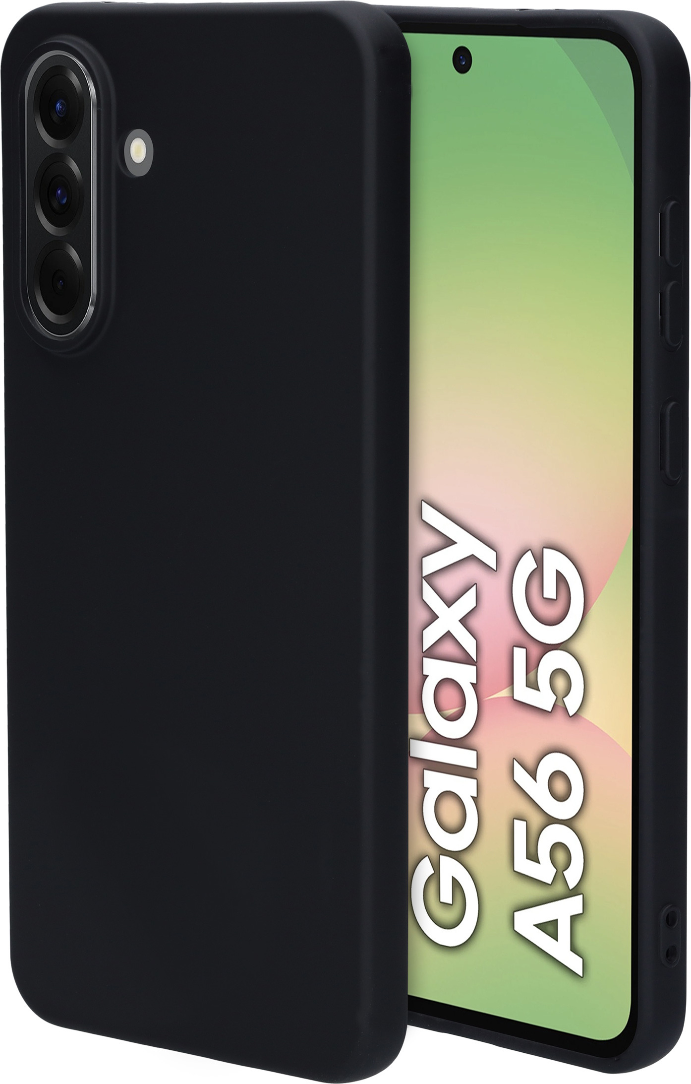 Mobiparts Silicone Cover Samsung Galaxy A56 Black