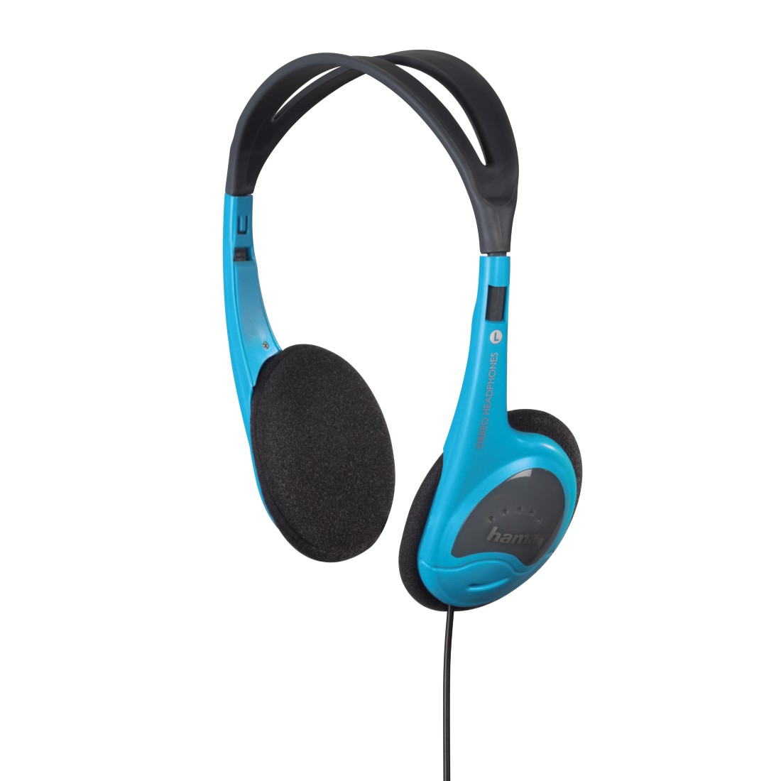 Hama HK5103 Headphones Wired Head-band Black, Blue – image 1