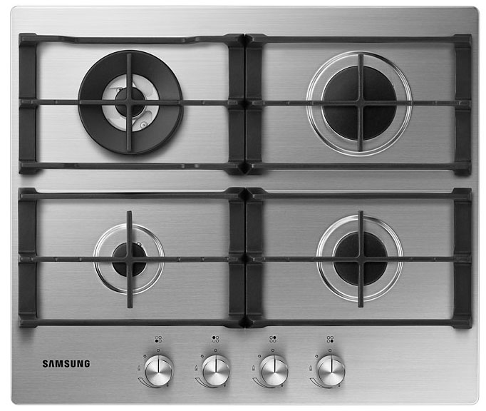 Samsung NA64H3030AS hob Stainless steel Built-in Gas 4 zone(s)