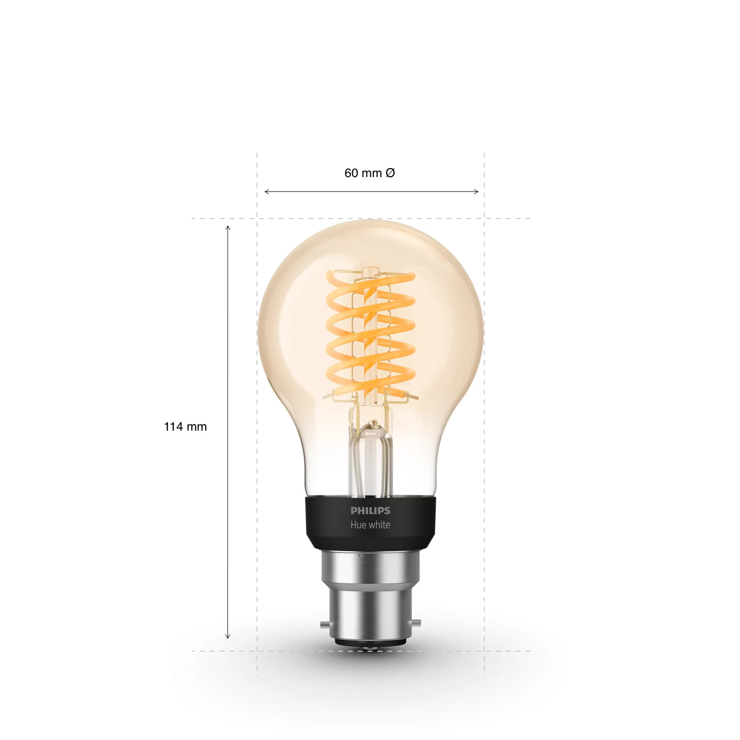 Philips by Signify Philips Hue White A60 – B22 smart bulb – image 3