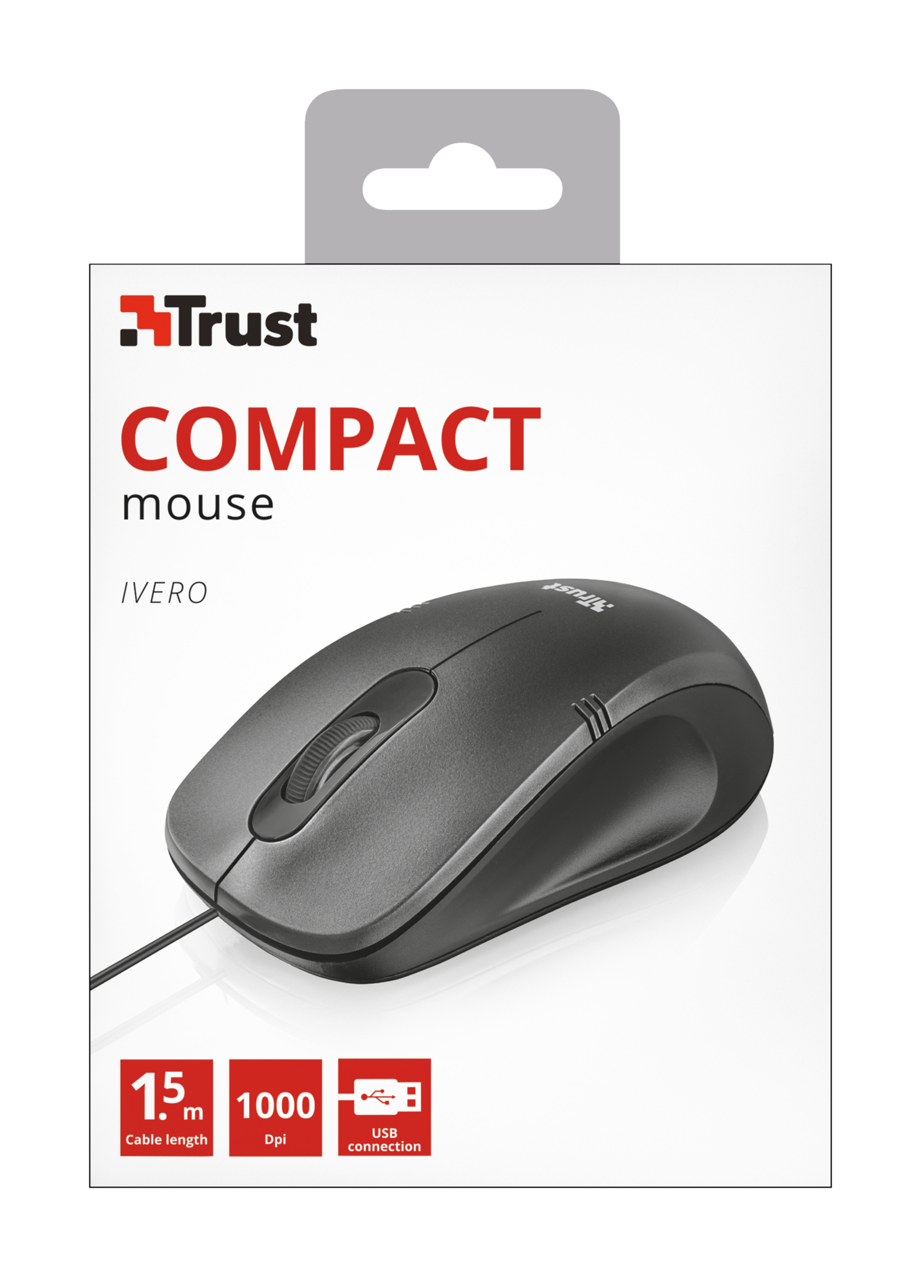 Trust 20404 mouse Office Ambidextrous USB Type-A Optical 1000 DPI – image 5