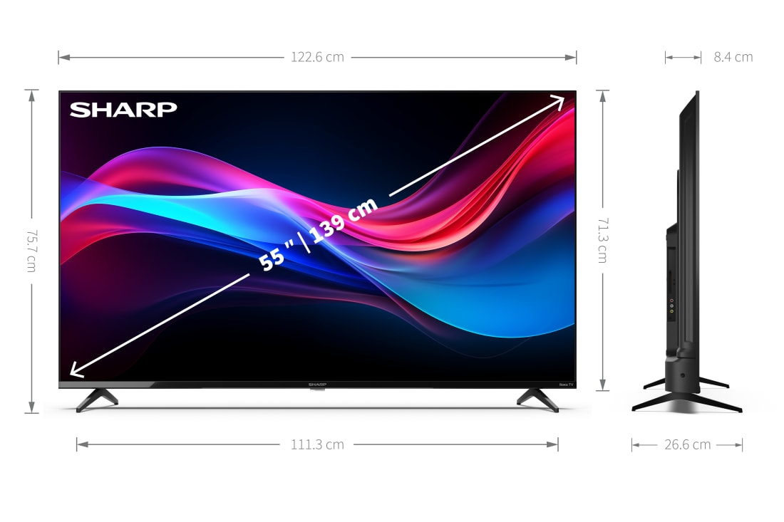 Sharp 55GJ4225K TV – image 9