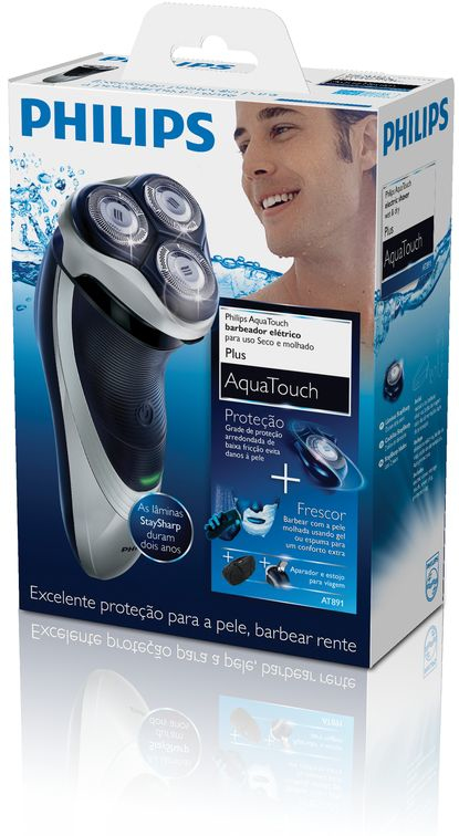 Philips AquaTouch Wet and dry electric shaver AT891/16 – image 2