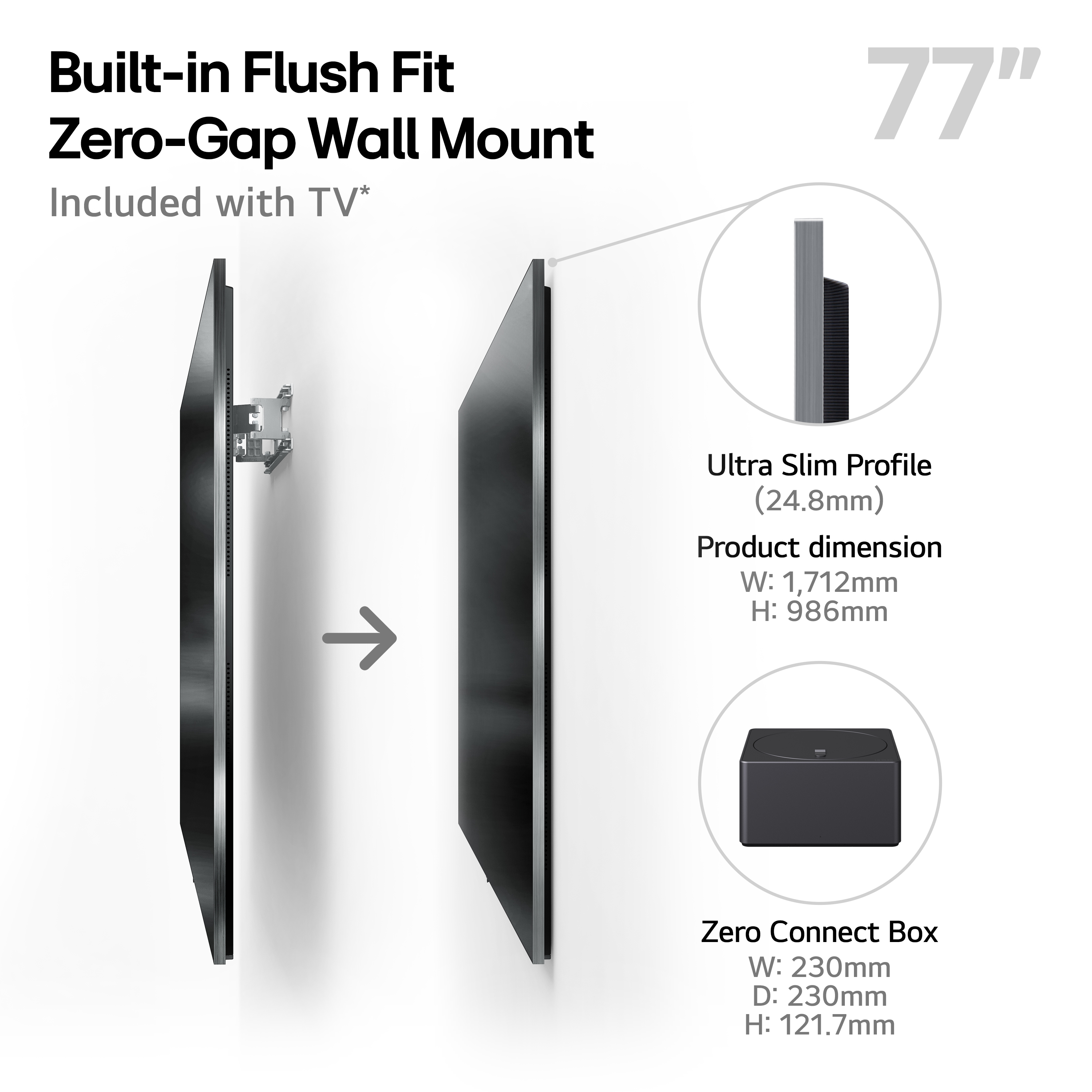 TV OLED LG OLED77M5 2025 (195cm) — photo 2