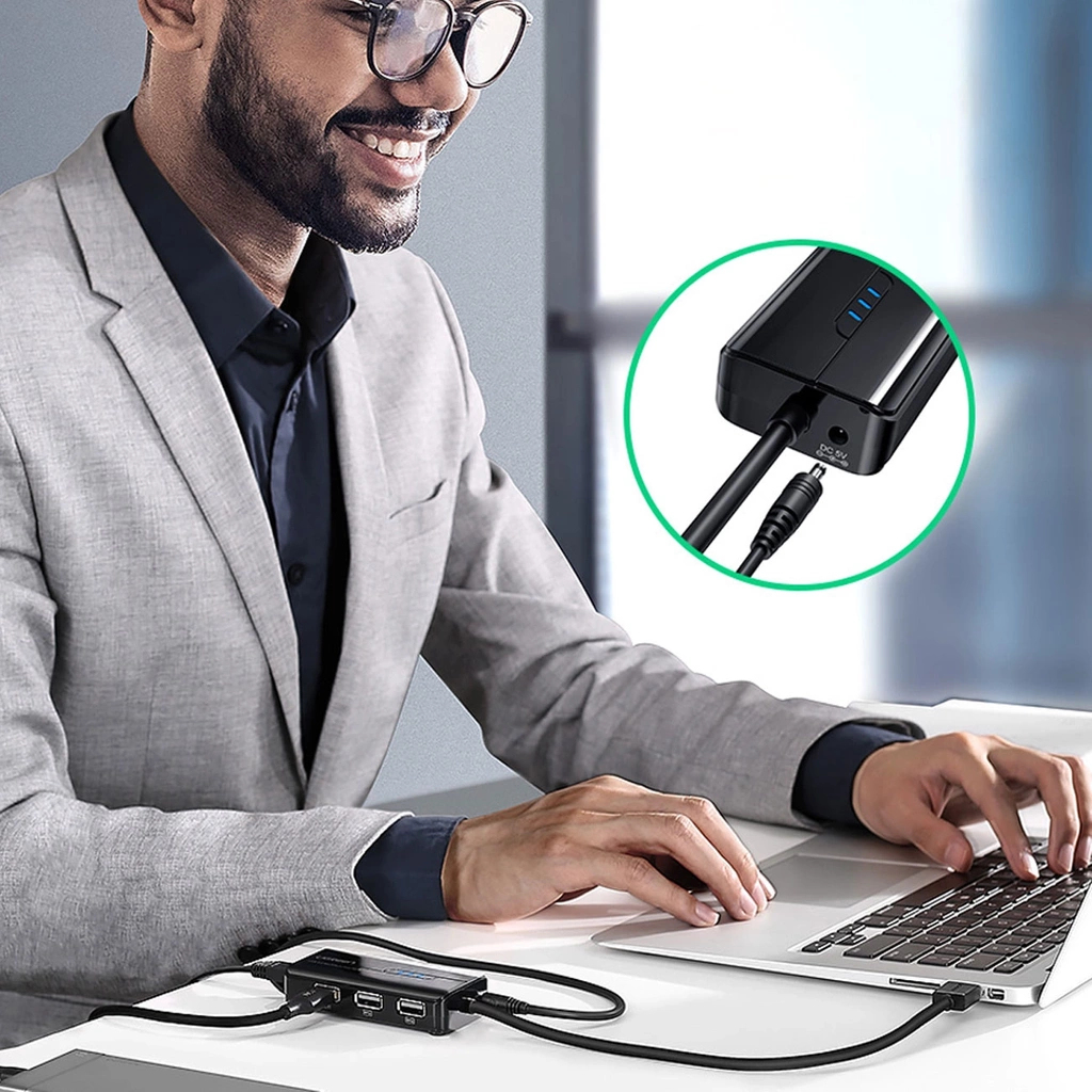 Ugreen 20264 USB 2.0 Micro-A 480 Mbit/s Black – image 4