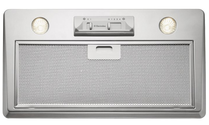 Electrolux EFG50250S cooker hood Wall-mounted Silver 710 m³/h