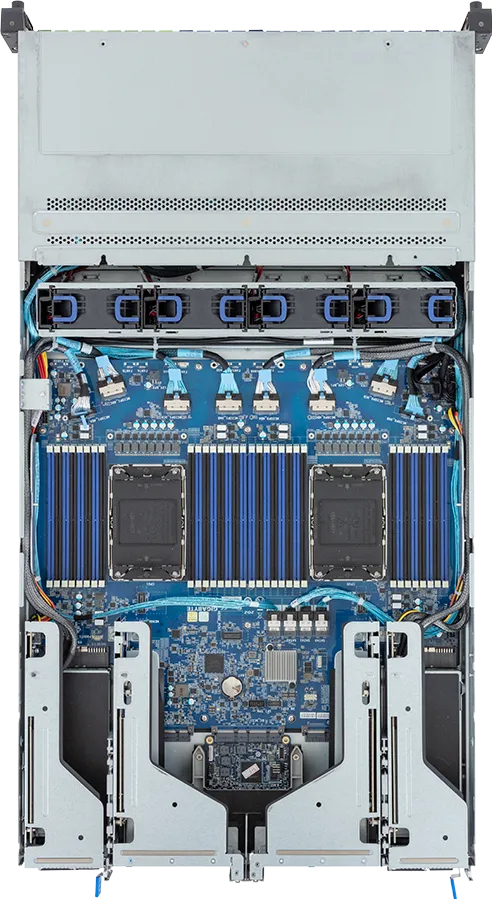 GIGABYTE R283-S92-AAJ3 Intel C741 LGA 4677 (Socket E) Rack (2U) Black, Steel – image 3
