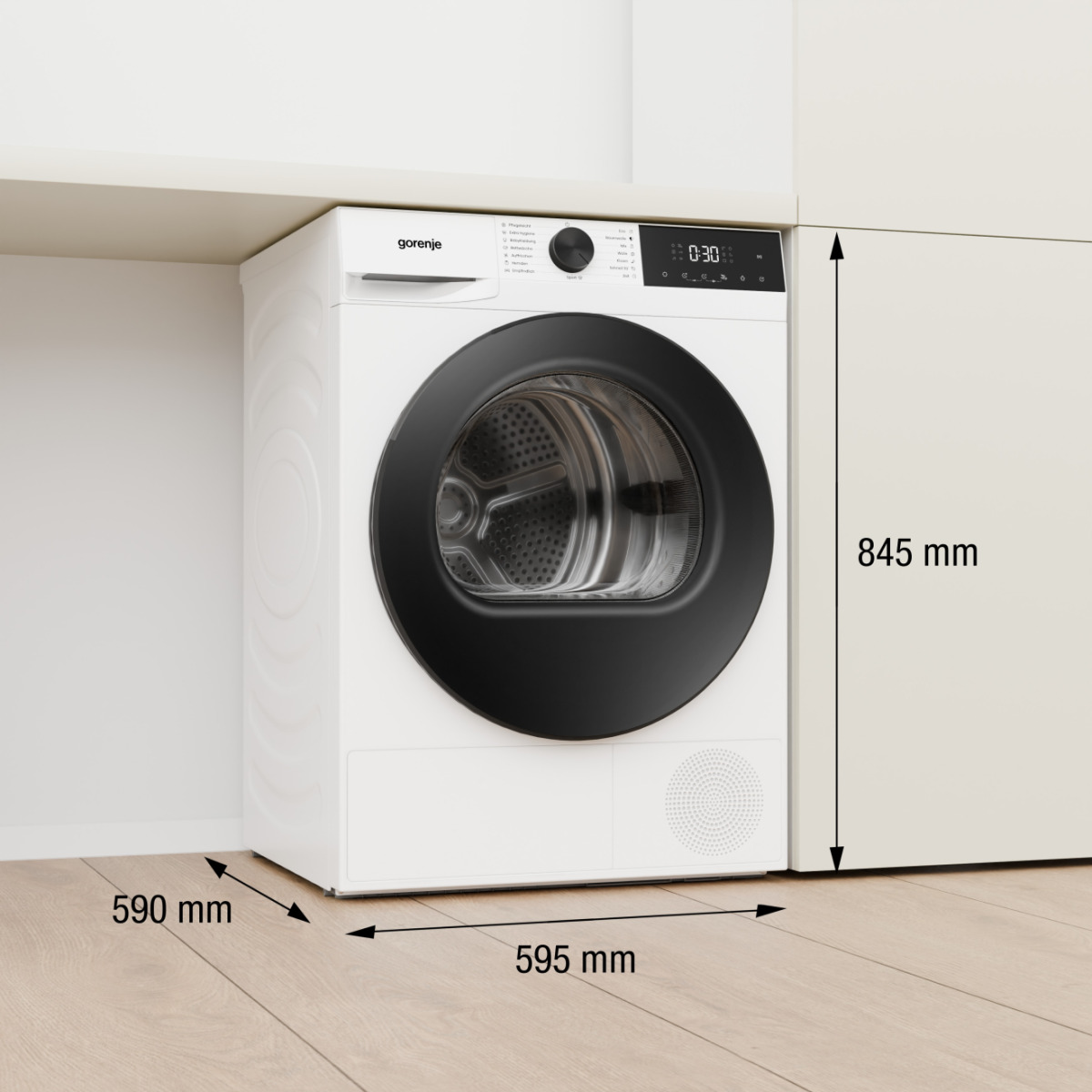 Gorenje D5G2P9D tumble dryer Freestanding Front-load – image 2