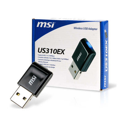 MSI US310EX network card WLAN 150 Mbit/s