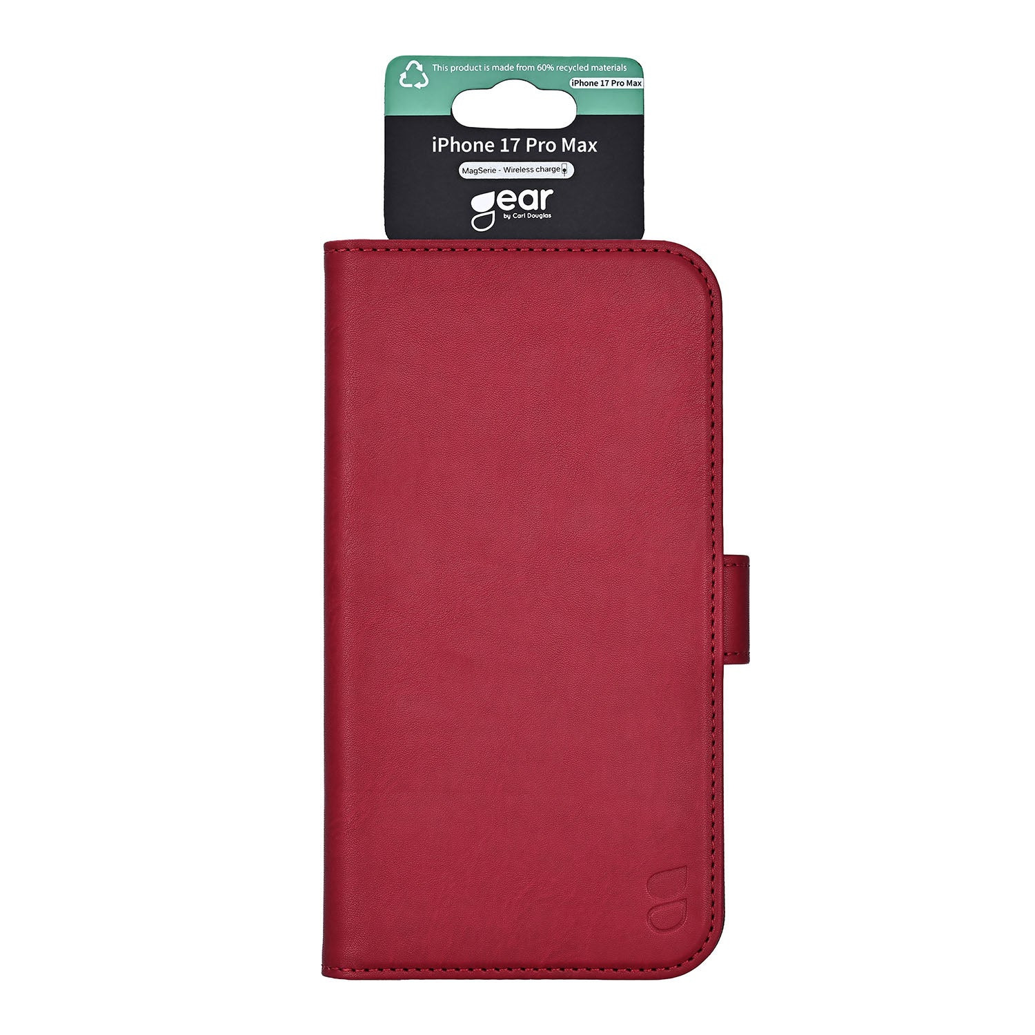 Gear Wallet Case 3 Card Slots Magseries Deep Red - iPhone 17 Pro Max/18 Pro Max – image 2