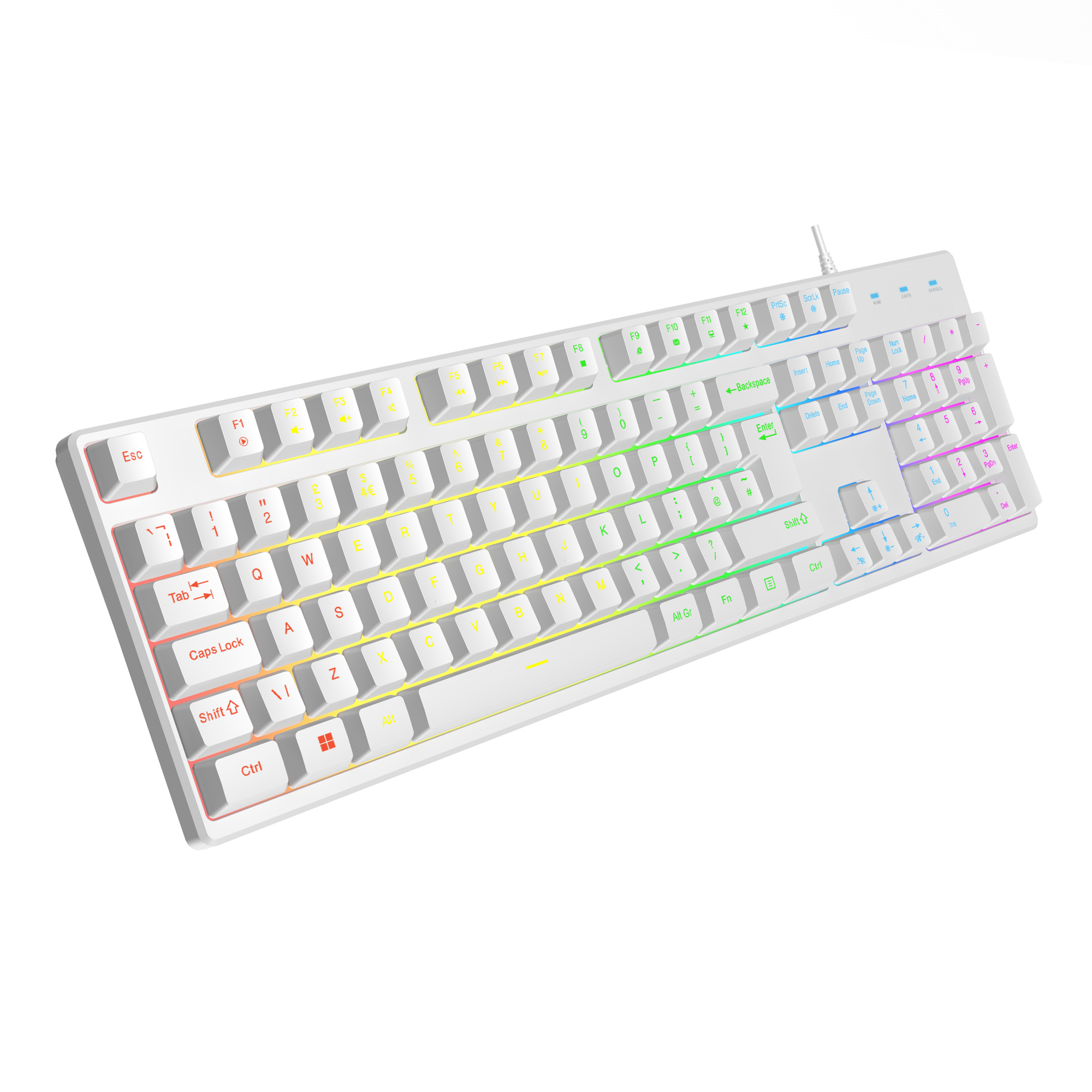 VIDA REBEL 2IN1 WHITE USB DESK KIT – image 2
