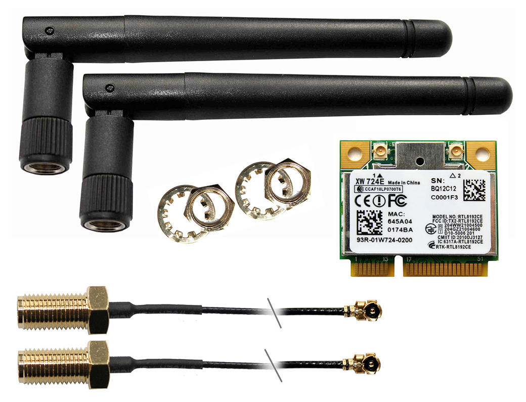 Shuttle WLN-S network card Internal WLAN 300 Mbit/s