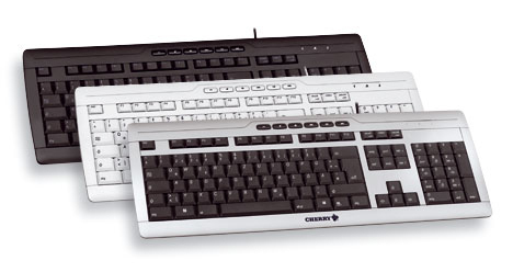 Cherry G85-23110 keyboard USB + PS/2 Silver
