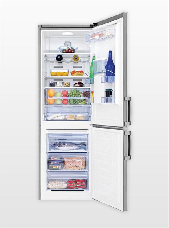 Beko CN136220DS fridge-freezer Freestanding – image 2