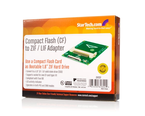 StarTech.com (CF) to ZIF / LIF Adapter – image 5