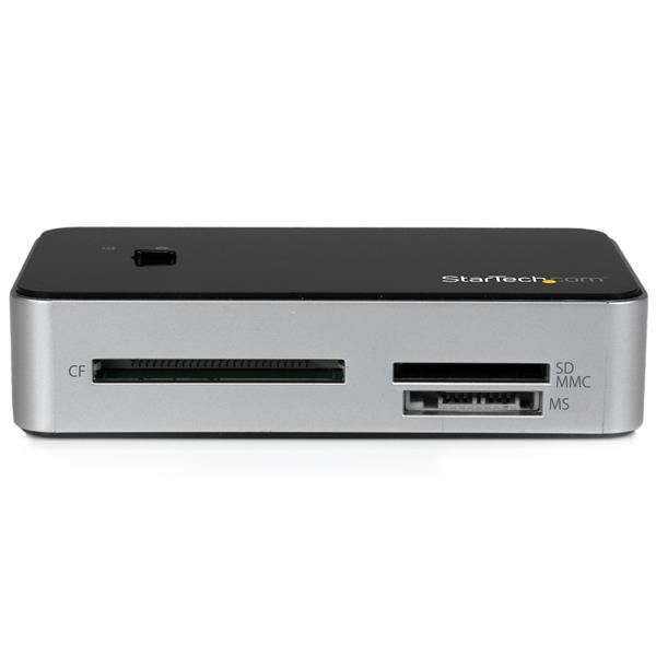 StarTech.com USB 3.0 Multi Media Flash Memory Card Reader with 2-Port USB 3.0 Hub & USB Fast Charge Port – image 2