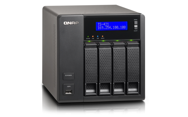 QNAP TS-421 NAS/storage server Tower Marvell – image 5