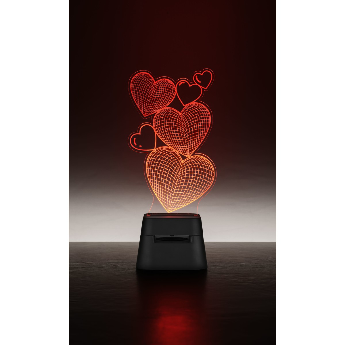 Tech Pop Speaker Bluetooth LED Lights Hearts – image 4