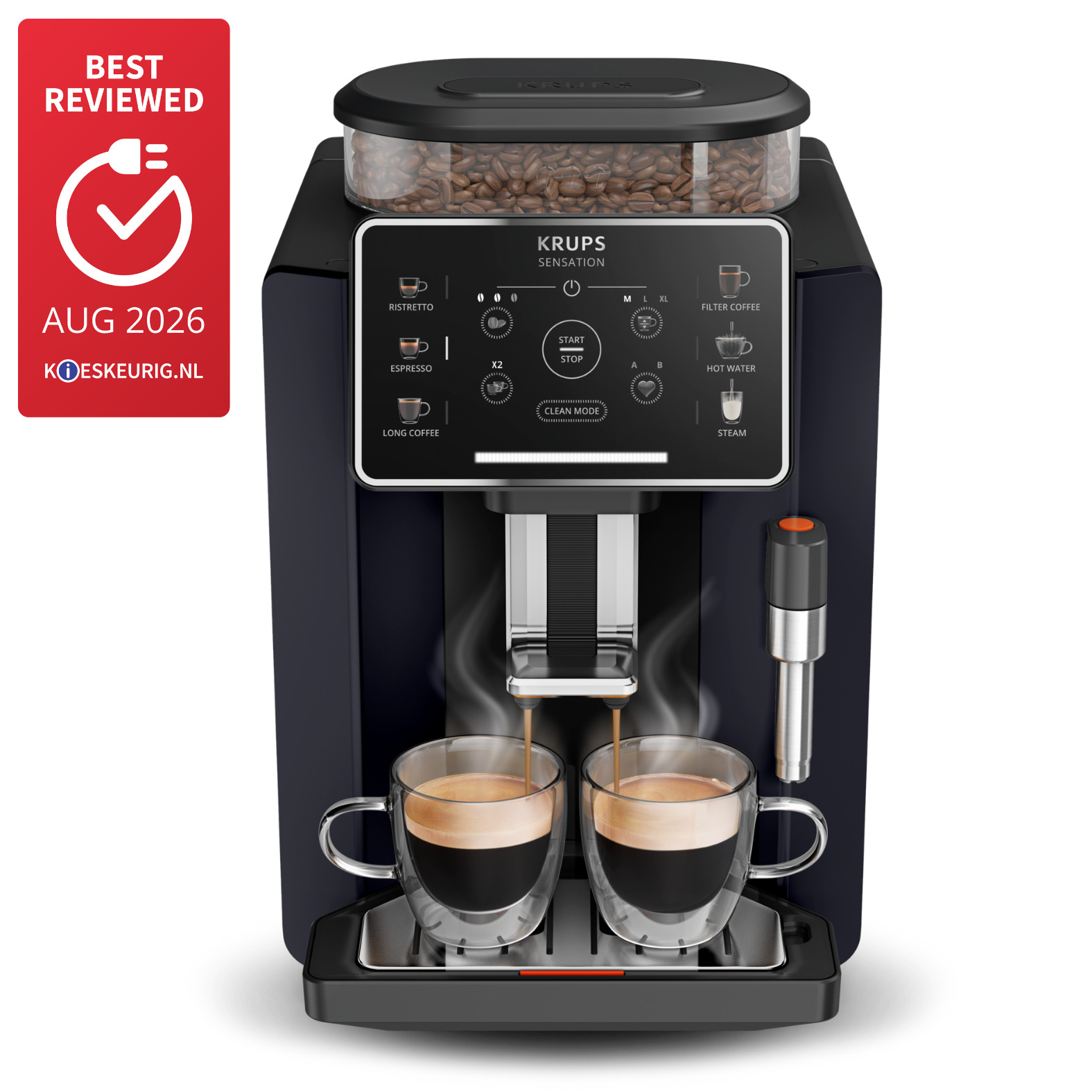 Krups Sensation C50 EA910B Fully-auto Espresso machine – image 1