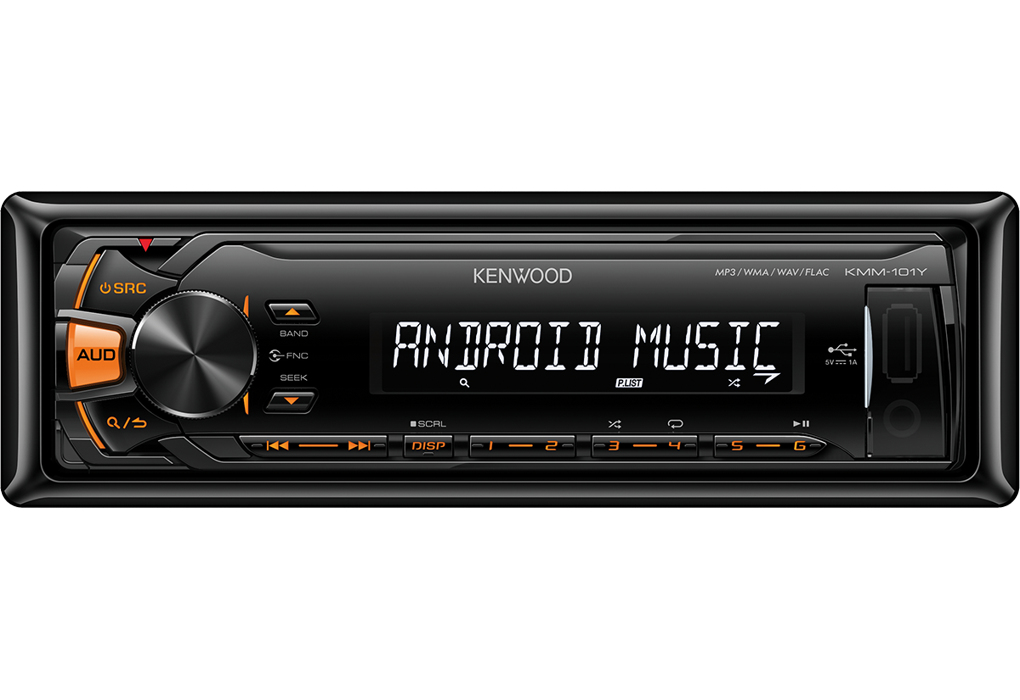 Kenwood KMM-101AY car media receiver Black – image 1