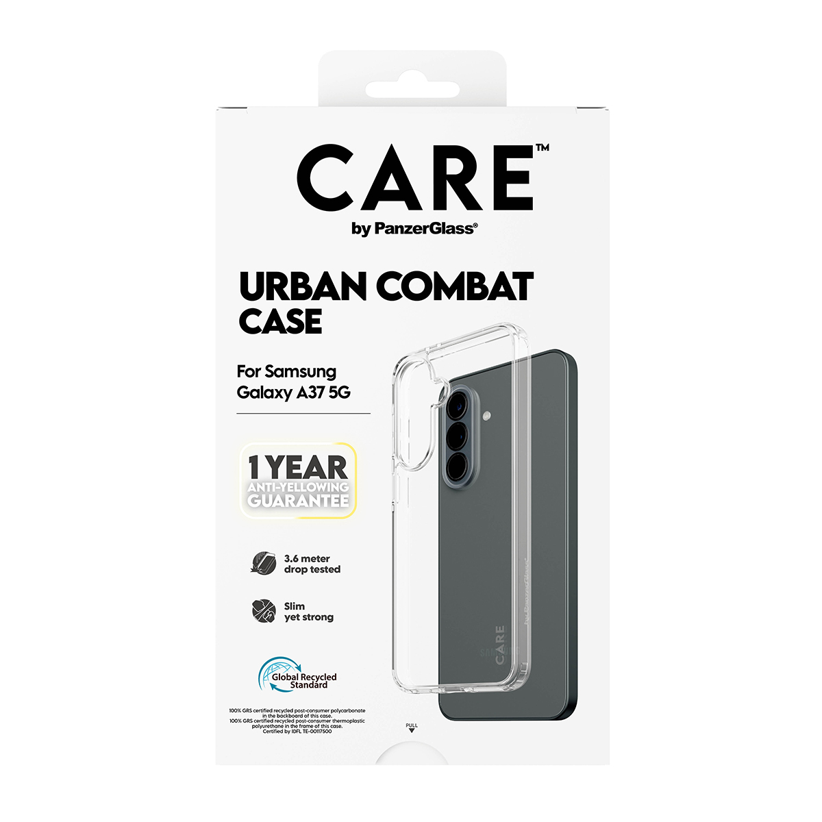 PanzerGlass CARE™ by PanzerGlass® Urban Combat Case Transparent Samsung Galaxy A37 5G – image 3