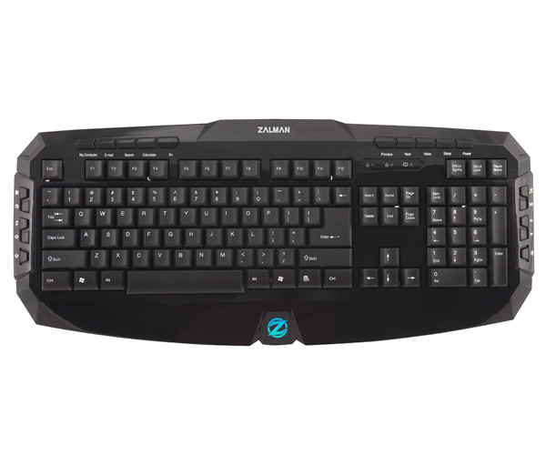 Zalman ZM-K300M keyboard Home USB AZERTY Black
