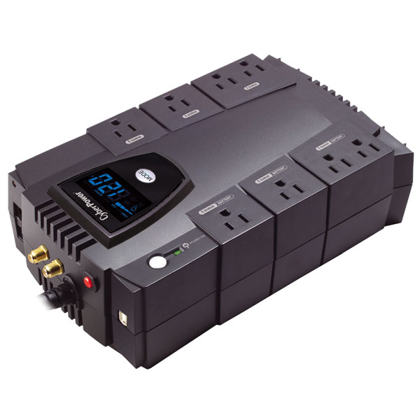 CyberPower CP685AVRLCD uninterruptible power supply (UPS) Line-Interactive 0.685 kVA