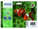 Epson Ink Cartridge Colour T027 (Twin Pack) (Fish) – image 1