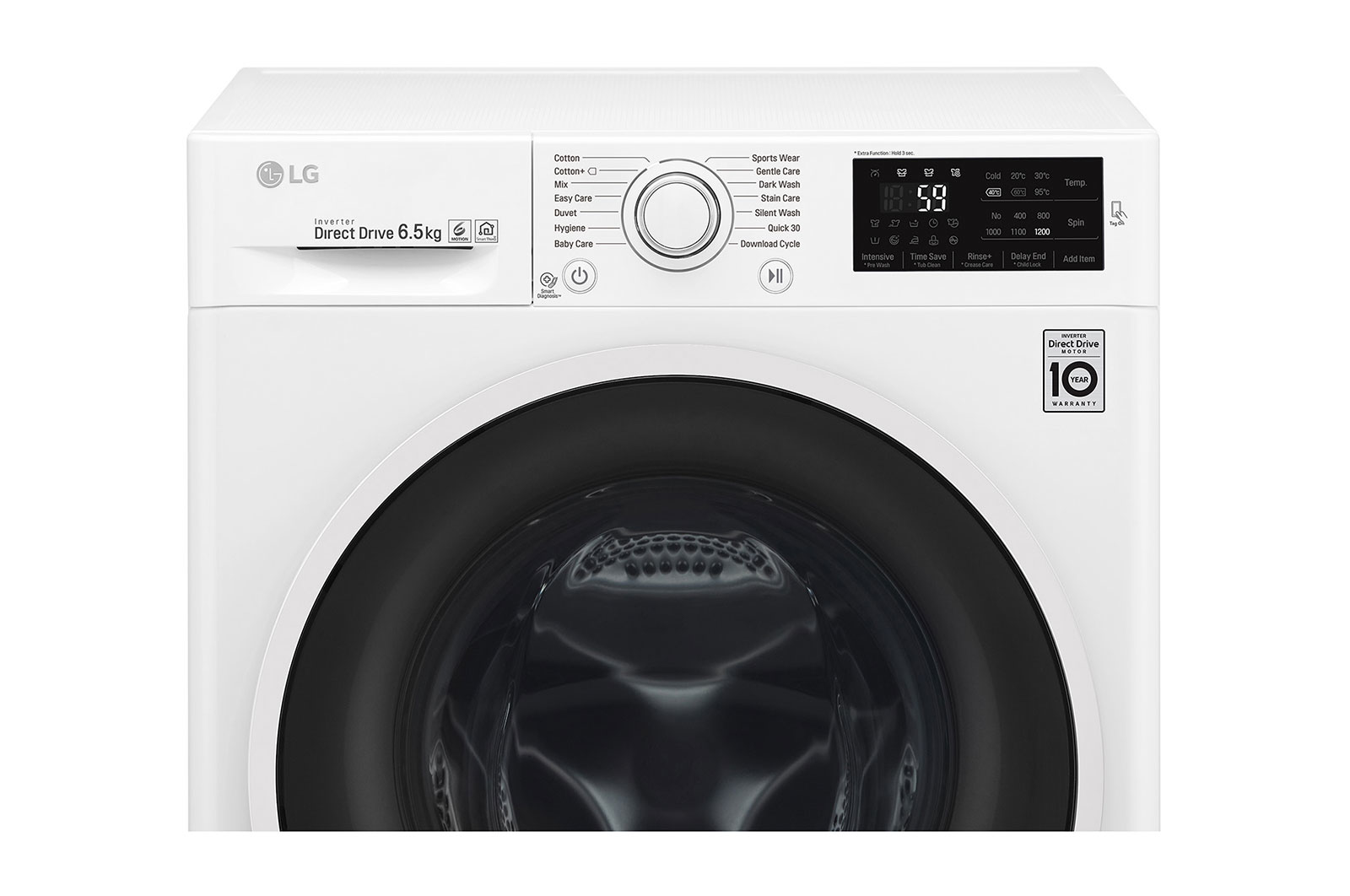 LG F2J6WN0W washing machine Front-load – image 6