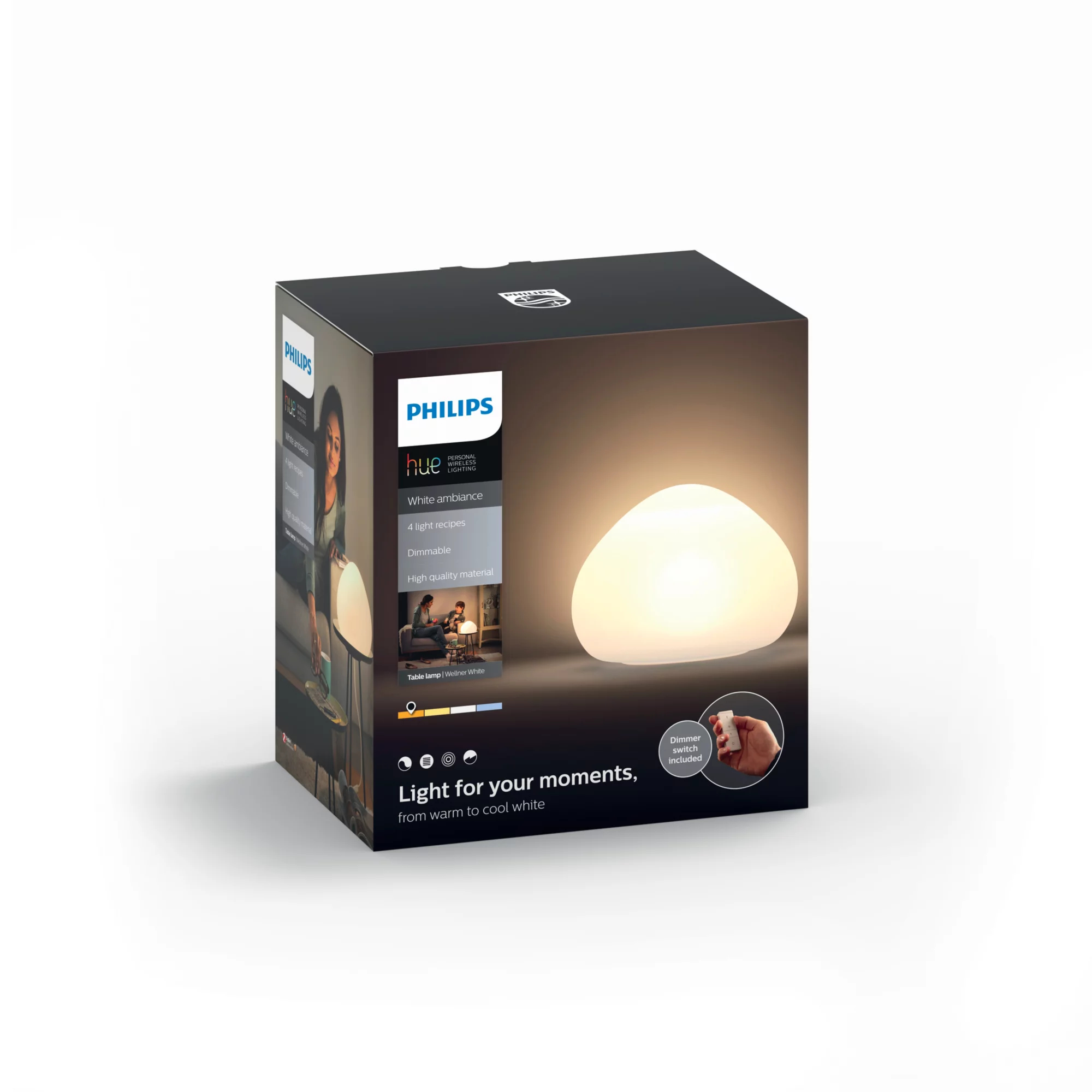 Philips by Signify Philips Hue White ambience Wellner table lamp – image 5