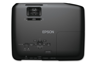 Epson EX7230 Standard throw projector 3000 ANSI lumens 3LCD WXGA (1280x800) Black, White – image 2