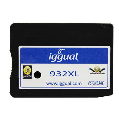 iggual PSICN053AE ink cartridge High (XL) Yield Black