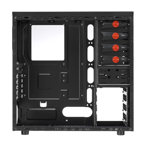 TooQ TQC-X9012B computer case Midi Tower Black – image 2