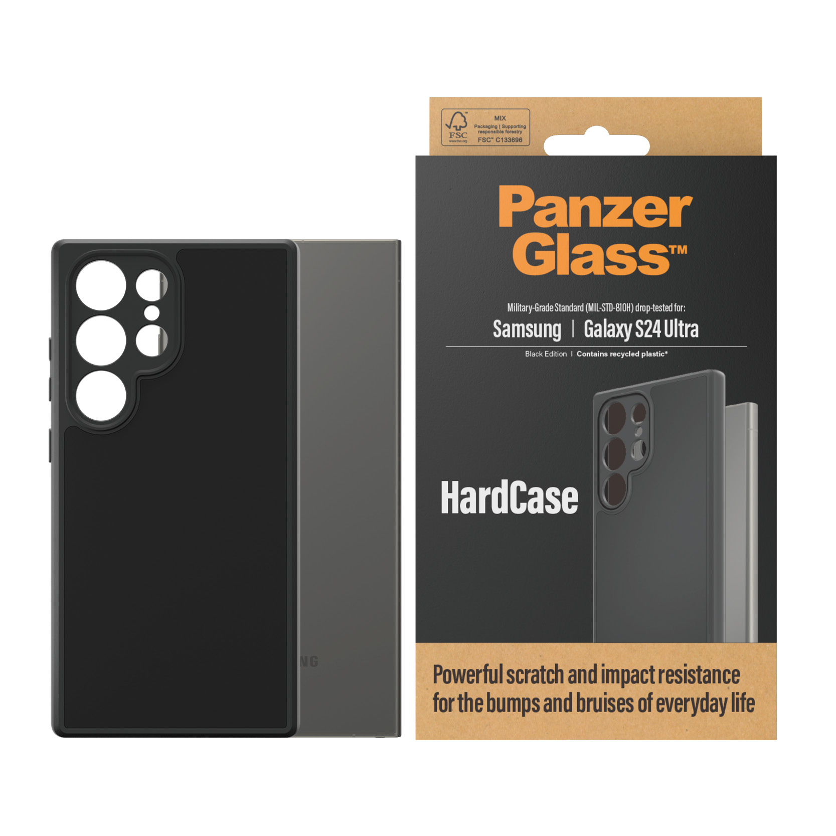 PanzerGlass® HardCase Black Samsung Galaxy S24 Ultra – image 2
