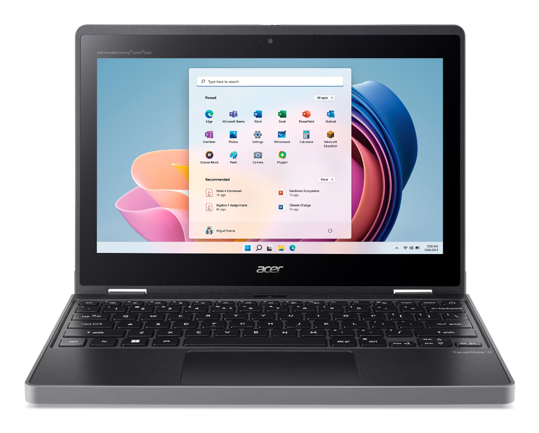 Acer TravelMate Spin B3 TMB311R-33-P35D Intel® N N200 Laptop