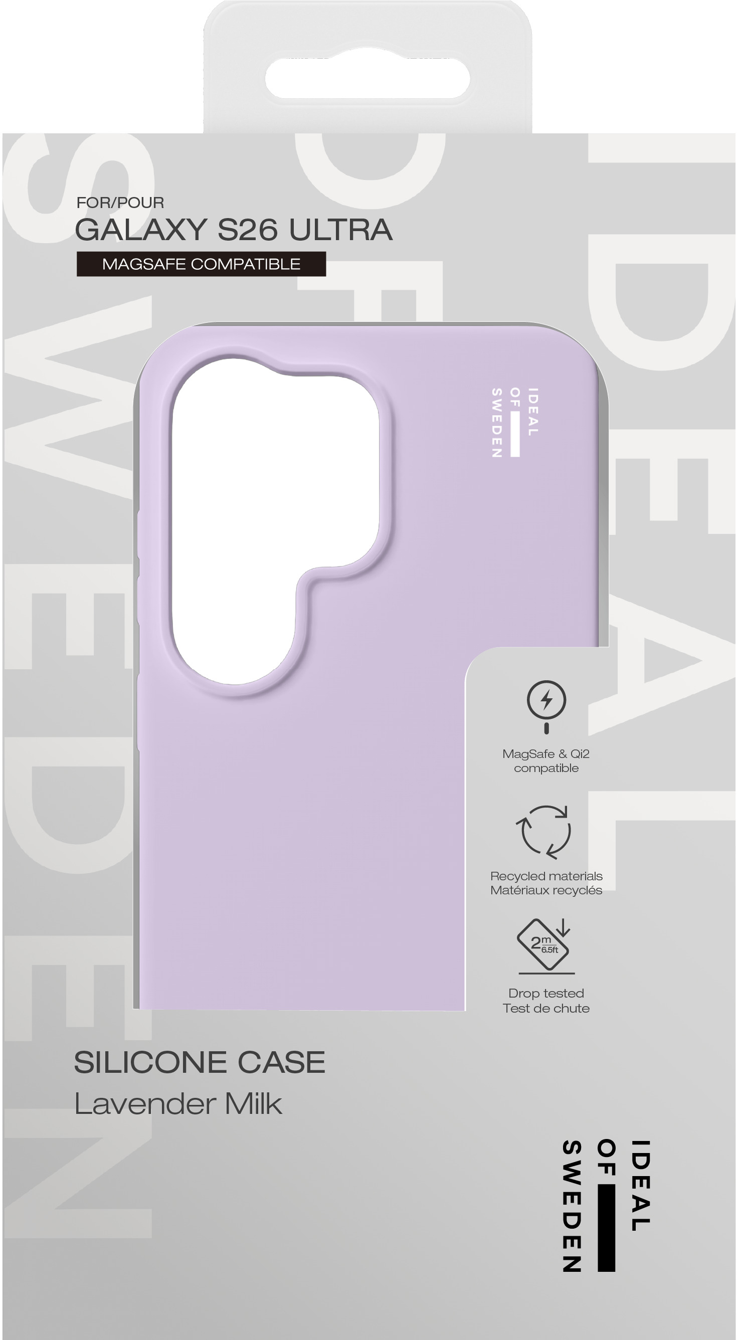 iDeal of Sweden Silicone Case MagSafe Galaxy S26 Ultra Lavender Milk – image 5